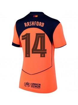 Barcelona Marcus Rashford #14 Replika Tredje Kläder Dam 2025-26 Kortärmad